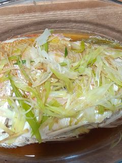 鯛の香り蒸し-レシピのメイン写真