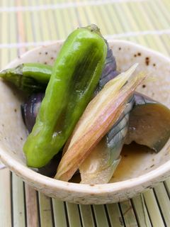 茄子とししとうの揚げびたし-レシピのメイン写真
