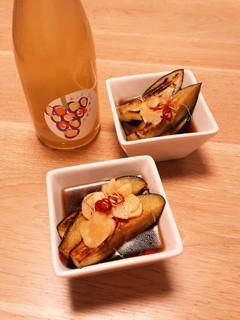 おうち居酒屋♪なすのにんにく焼き浸し-レシピのメイン写真
