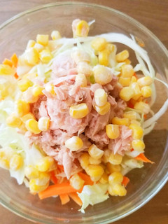 簡単!バランス満点マヨサラダ-レシピのメイン写真