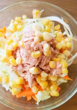 簡単！バランス満点マヨサラダ-レシピのメイン写真