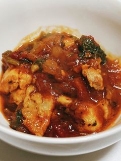 鳥もものトマト煮込み-レシピのメイン写真