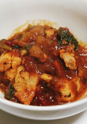 鳥もものトマト煮込み-レシピのメイン写真