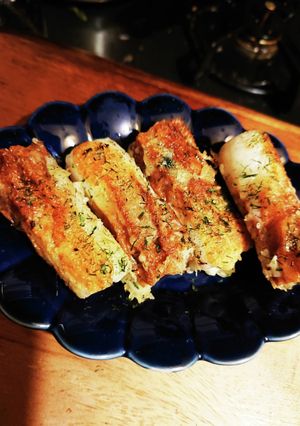海苔生梅しそちくわ磯辺揚げ☆-レシピのメイン写真
