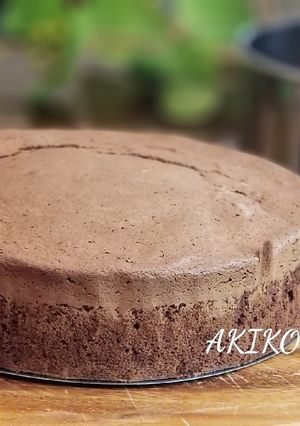 綺麗になれちゃう『チョコレートスポンジ』-レシピのメイン写真