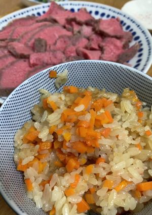にんじんご飯〜和風味〜-レシピのメイン写真