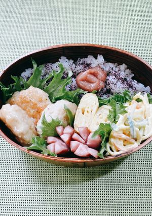 高校3年女子お弁当♪2022.06.13-レシピのメイン写真