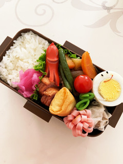 高校生娘のお弁当2022.06.13-レシピのメイン写真