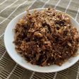 出汁がらで、おかか昆布