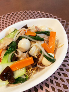 長崎皿うどん-レシピのメイン写真