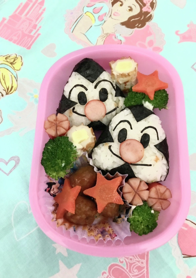 幼稚園☆おむすびまん弁当-レシピのメイン写真
