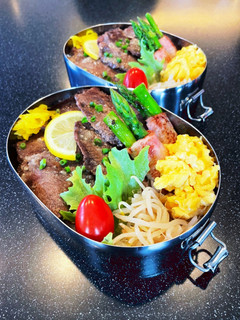 高校生弁当 牛タン 20226月13日-レシピのメイン写真