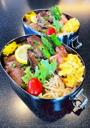 高校生弁当　牛タン　20226月13日-レシピのメイン写真