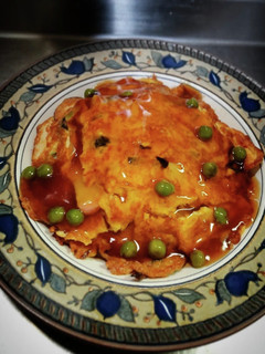 甘酢餡かけ天津丼!❨(@≧↺≦@)❩wノ-レシピのメイン写真