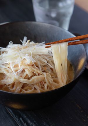 本格中華を味わう！冷やしごま味噌ビーフン-レシピのメイン写真