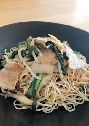 味つけシンプルに♪豚バラ塩焼きそば-レシピのメイン写真