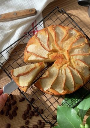 米粉のヨーグルトポムポム(りんご)-レシピのメイン写真