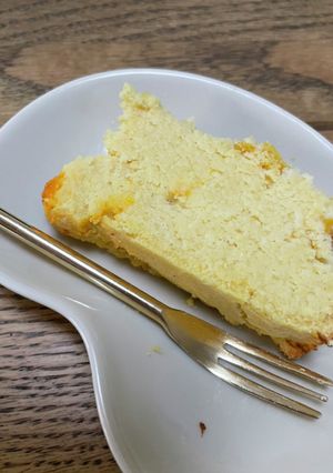 【糖質オフ】フルーツ缶大豆粉おからケーキ-レシピのメイン写真