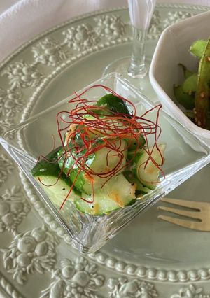 【発酵おつまみ】やみつき干しエビきゅうり-レシピのメイン写真
