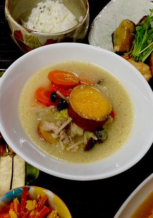 ミルク味噌豚汁-レシピのメイン写真
