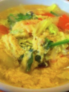 なめこと油揚げのトロトロイタリアンスープ-レシピのメイン写真
