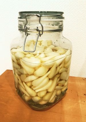 らっきょう甘酢漬け(瓶)-レシピのメイン写真