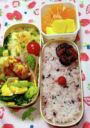 塾弁当♡グラタン♪小学生☆女の子-レシピのメイン写真