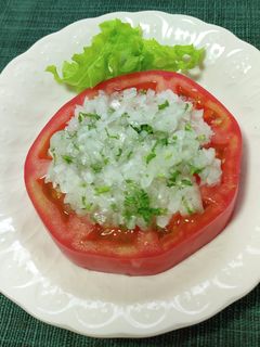 美味しいトマトのサラダ-レシピのメイン写真