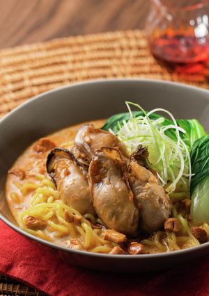 牡蠣のミルク担々麺-レシピのメイン写真