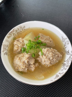 冬瓜のふわふわ肉団子スープ-レシピのメイン写真