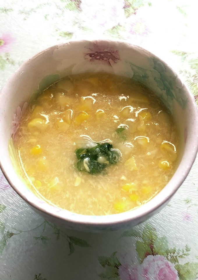 とうもろこしの中華スープ-レシピのメイン写真
