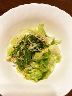 レタスの浅漬けシソとスーパースプラウト-レシピのメイン写真