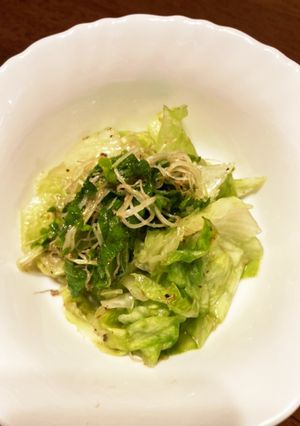 レタスの浅漬けシソとスーパースプラウト-レシピのメイン写真