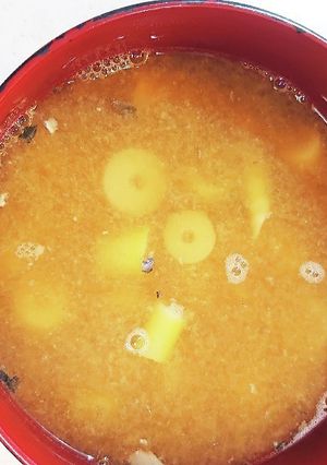 ご家庭の味で！サバ缶のたけのこ汁-レシピのメイン写真