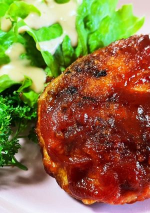 ヘルシー！オートミールと豆腐のハンバーグ-レシピのメイン写真