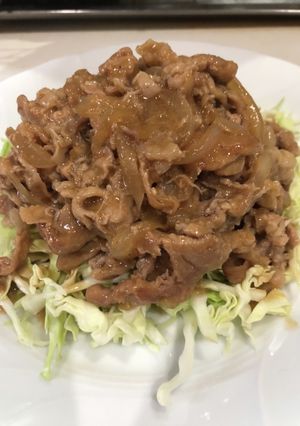 豚コマ肉の旨ダレ焼き-レシピのメイン写真
