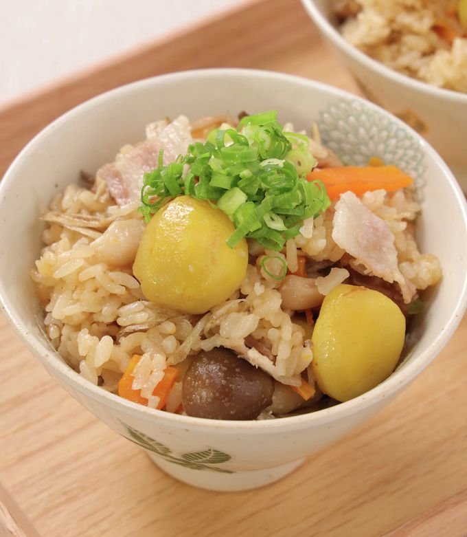 栗の五目炊き込みご飯 by イオン 【クックパッド】 簡単おいしい