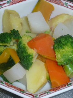簡単でおいしい☆温野菜サラダ-レシピのメイン写真