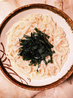 たらこクリームえのきうどん261kcal-レシピのメイン写真