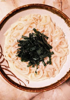 たらこクリームえのきうどん261kcal-レシピのメイン写真