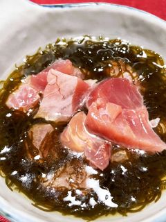 鰹もずく酢-レシピのメイン写真