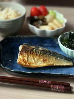 油不使用♪サバの塩焼き-レシピのメイン写真
