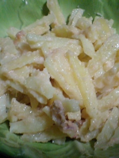 電子レンジでじゃがいものたらこあえ-レシピのメイン写真