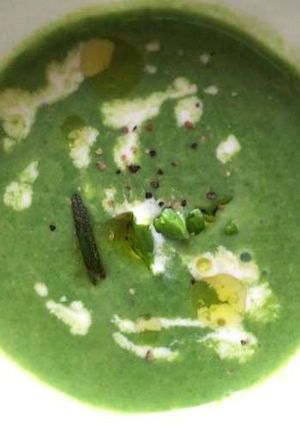 ほうれん草のポタージュ-レシピのメイン写真