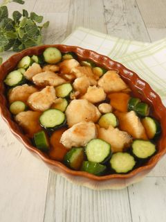 鶏肉とキュウリの南蛮漬け-レシピのメイン写真