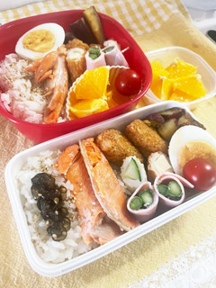 20220614娘ちゃん息子くんのお弁当-レシピのメイン写真