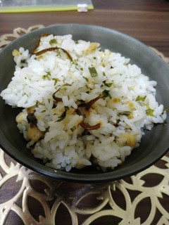 手作り!わかめふりかけご飯-レシピのメイン写真