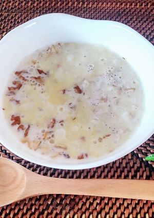 レンジで簡単！餡チーズのオートミール♪-レシピのメイン写真