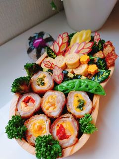 女子学生のお弁当(2022.6.14)-レシピのメイン写真