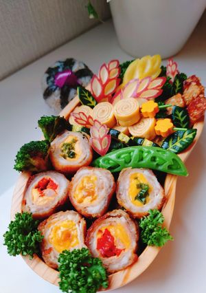女子学生のお弁当（2022.6.14）-レシピのメイン写真